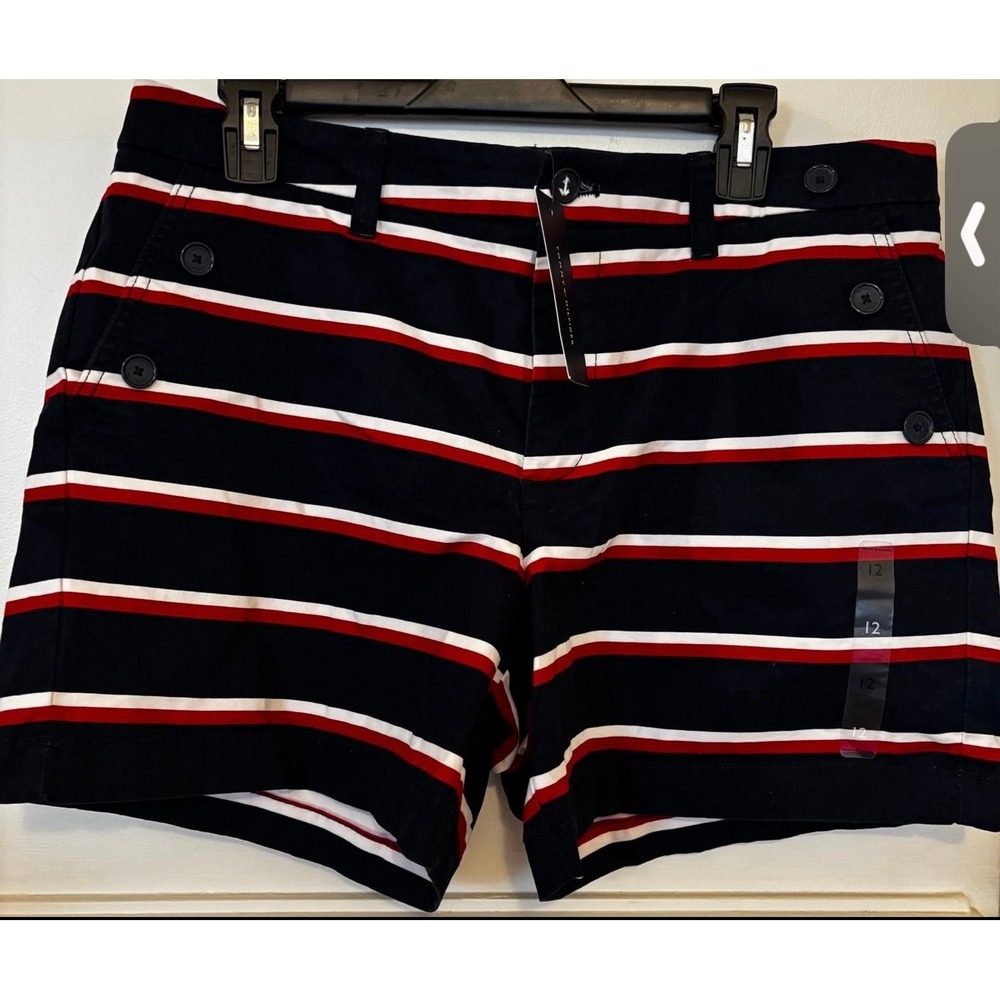 NWT Tommy Hilfiger Classic Stretch‎ Shorts Sz 12